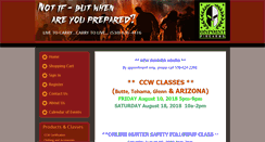Desktop Screenshot of onpointfirearms.net